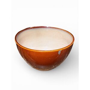 Sango Nova Brown Ceramic Bowl Dishwasher Microwave Safe 9.5 Inch X 6 Inch